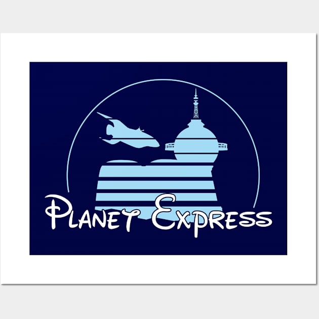 Planet Express Wall Art by Woah_Jonny